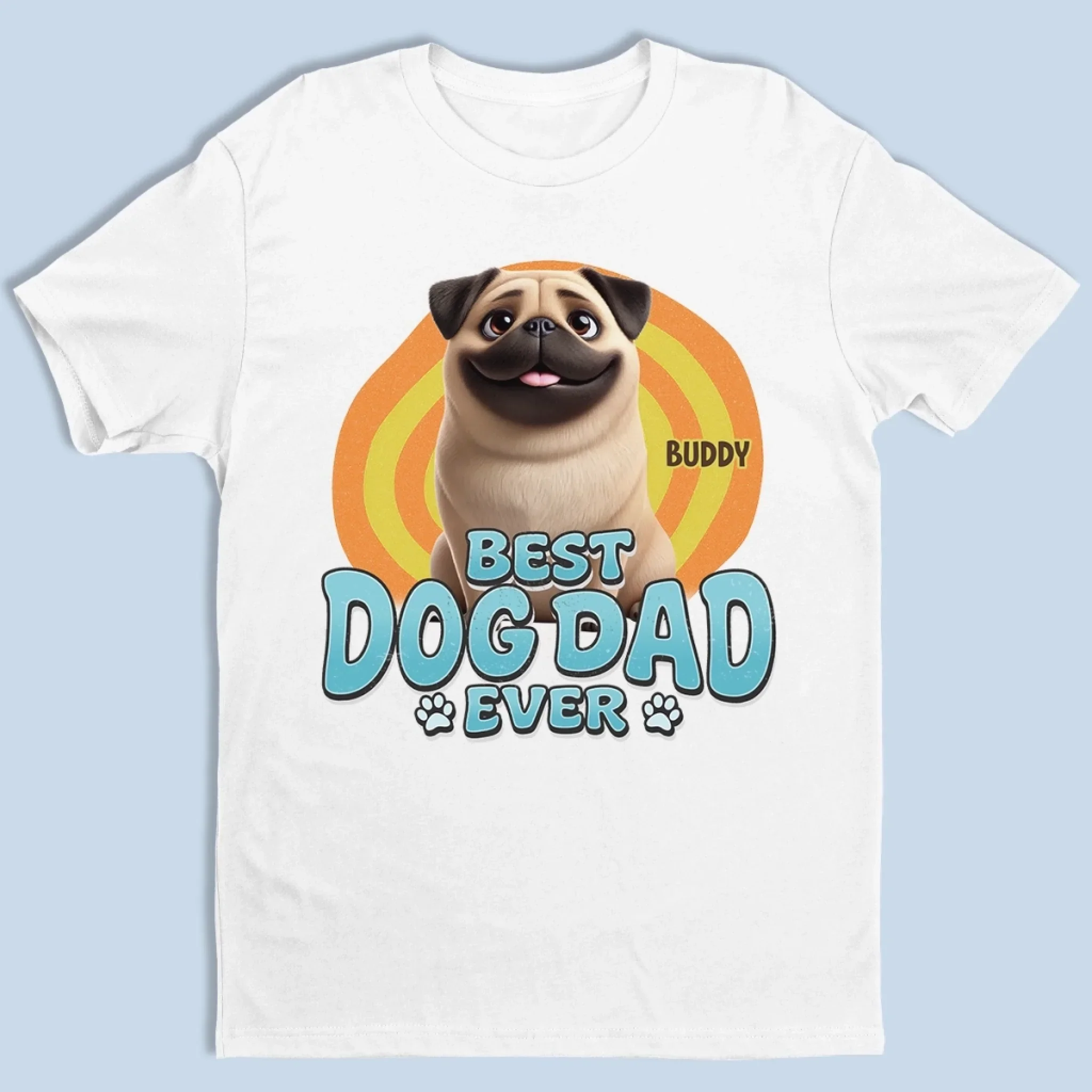 Without Me, Life's Too Quiet - Dog Personalized Custom Unisex T-shirt, Premium T-shirt, Hoodie - Father's Day, Gift For Dad, Pet Owners, Pet Lovers - Robaser