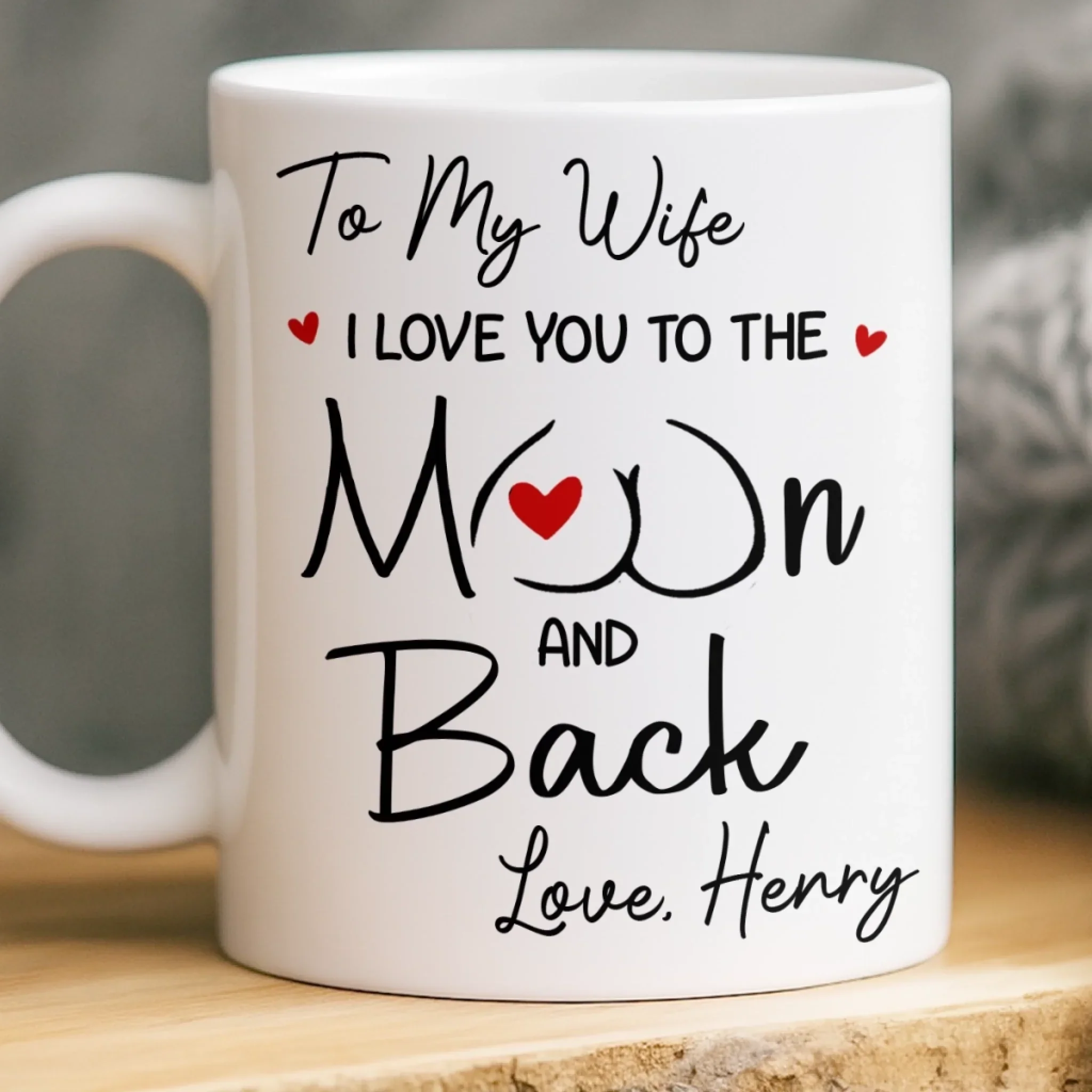 Custom Mug - Personalized Anniversary Wedding Gifts For Husband And Wife, Him And Her - Your Smile Finds Me Always - Robaser
