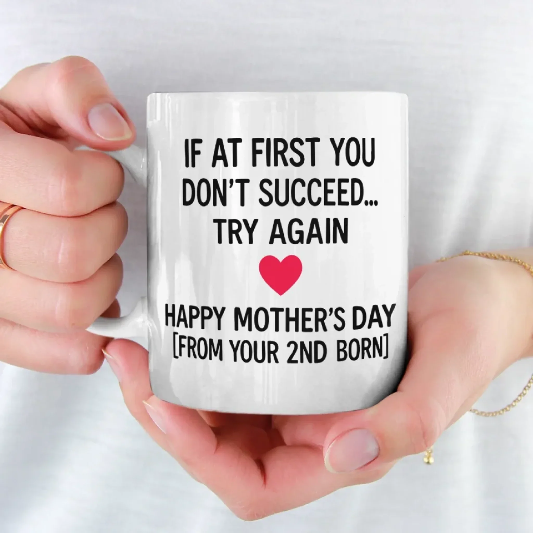 Behind Every Great Kid Is A Mom Rolling Her Eyes - Family Mug - Mother's Day, Gift For Mom - Robaser