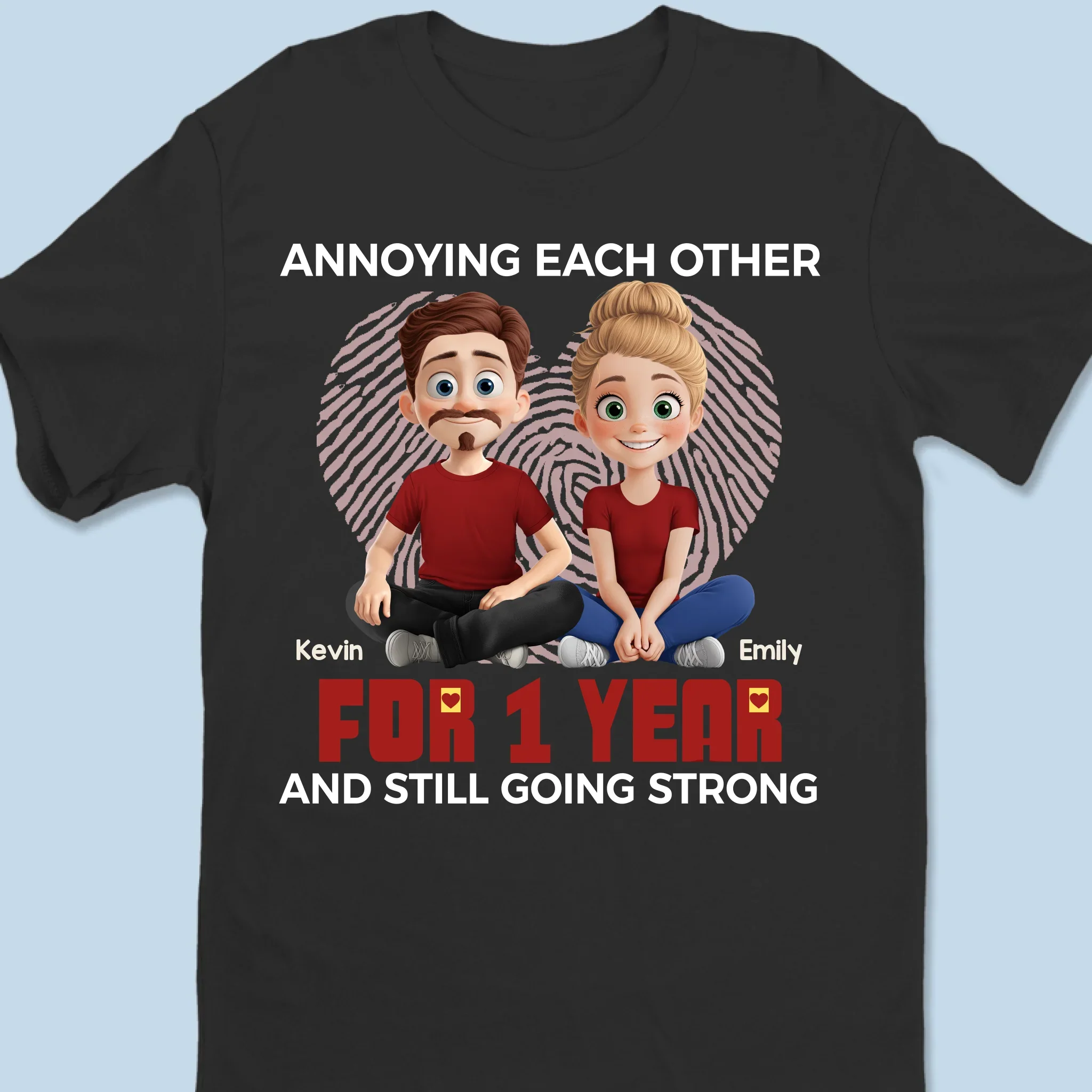 Love Delivered, No Exchanges - Couple Personalized Custom Unisex T-shirt, Premium T-shirt, Hoodie - Gift For Husband Wife, Anniversary - Robaser