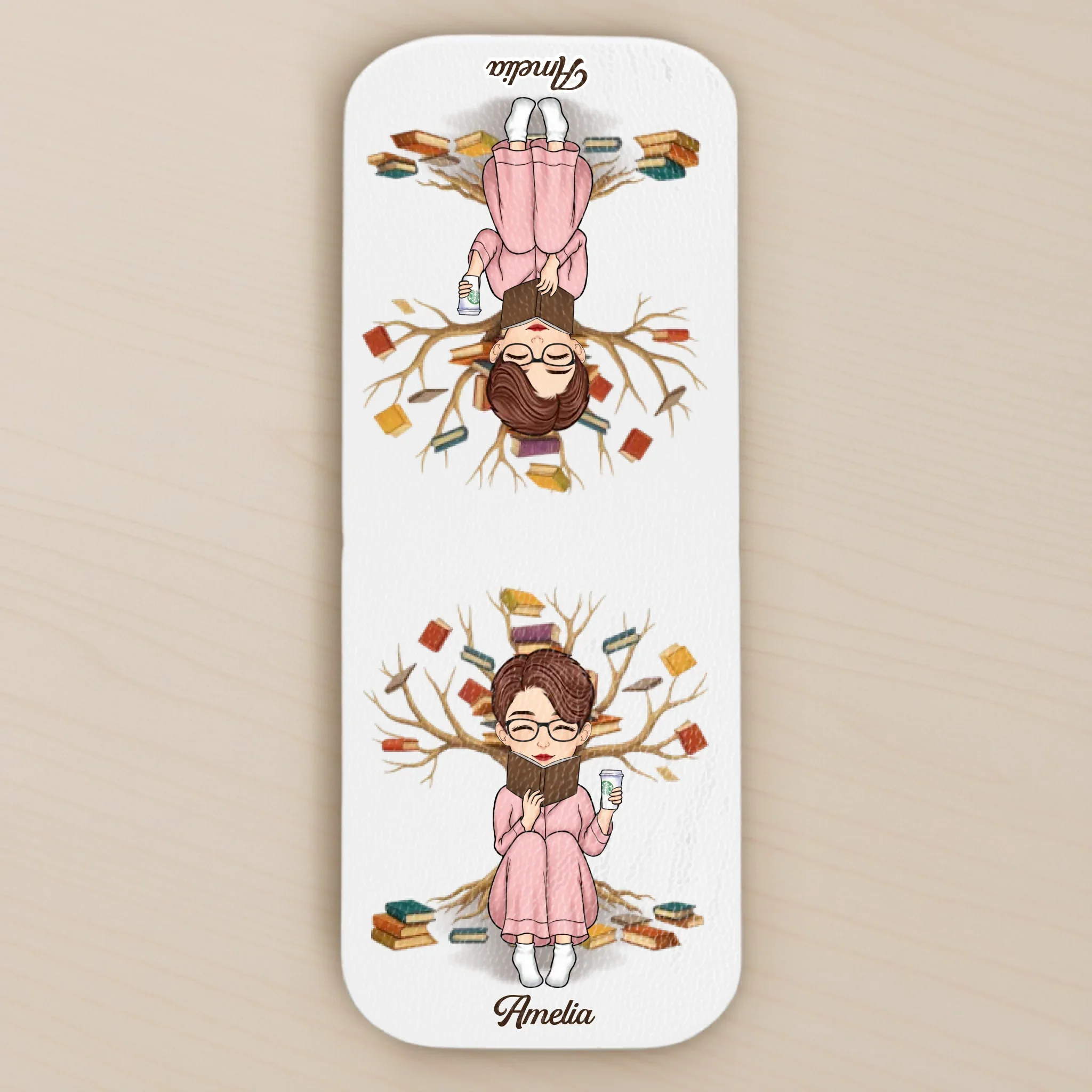 Custom Leather Magnetic Bookmark - Personalized  Bookish Gifts For Book Lovers, Bookworms, Readers - Chapters And Dreams Await - Robaser