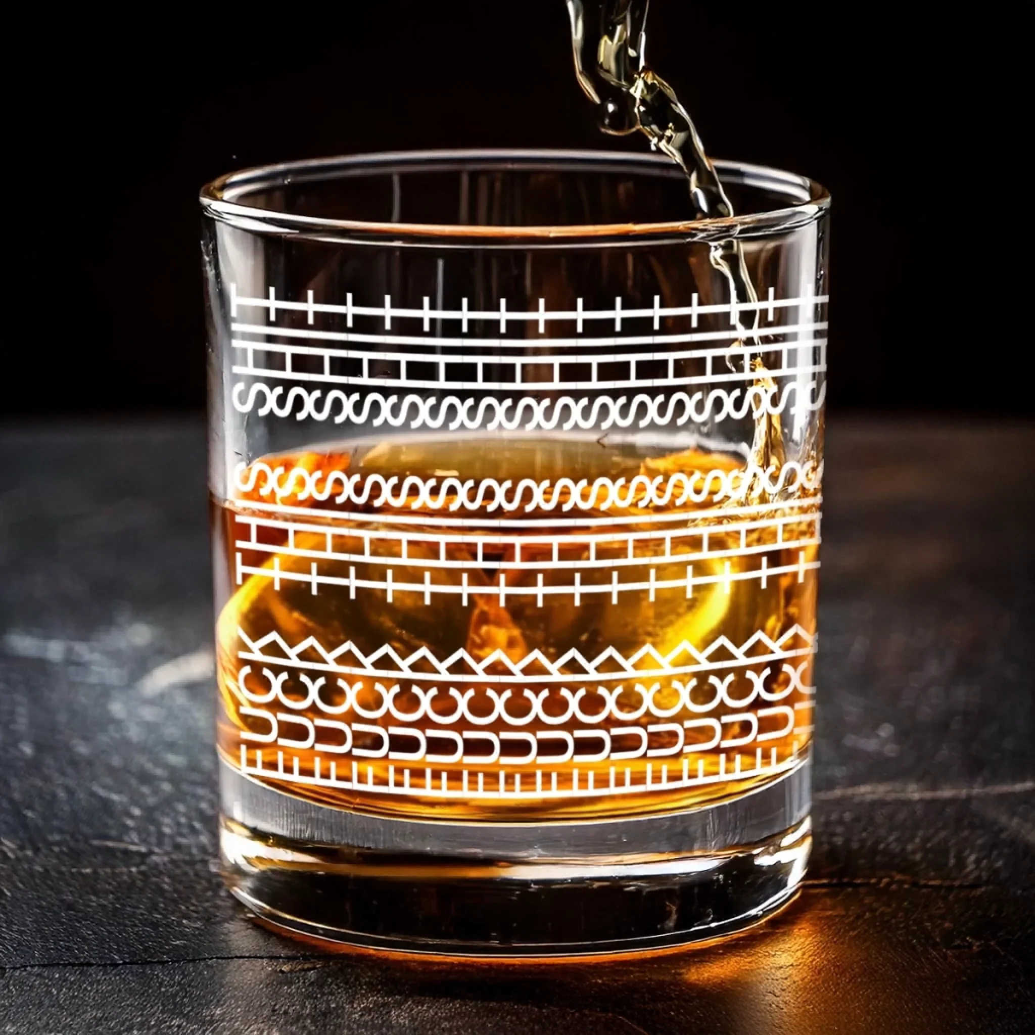 Making Magic In Every Loop - Friend Whiskey Glass - Gift For Best Friends, Sisters, Family Members, Coworkers - Robaser