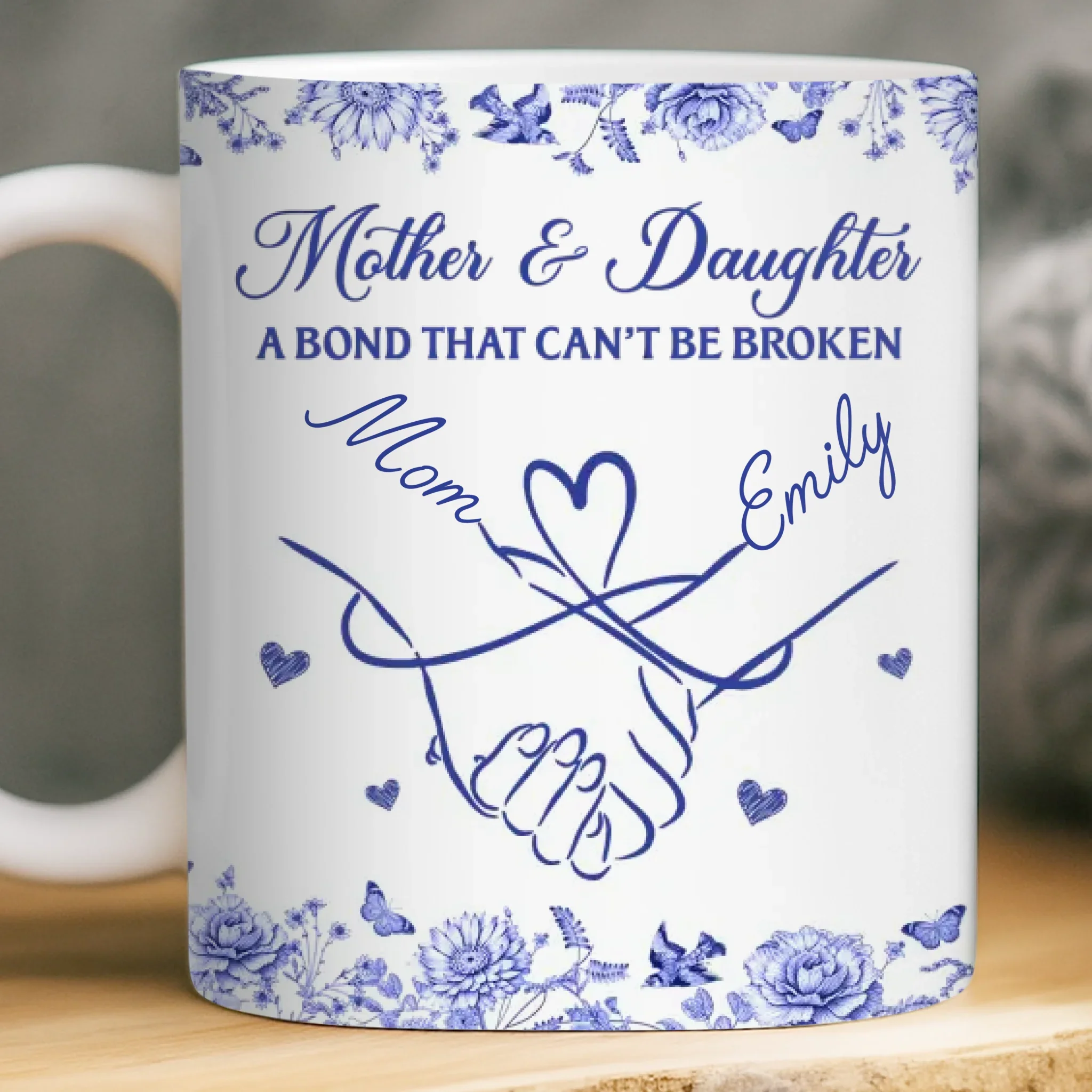 Custom Mug- Personalized Birthday Gifts For Mom, Daughter - Made Of Your Care - Robaser