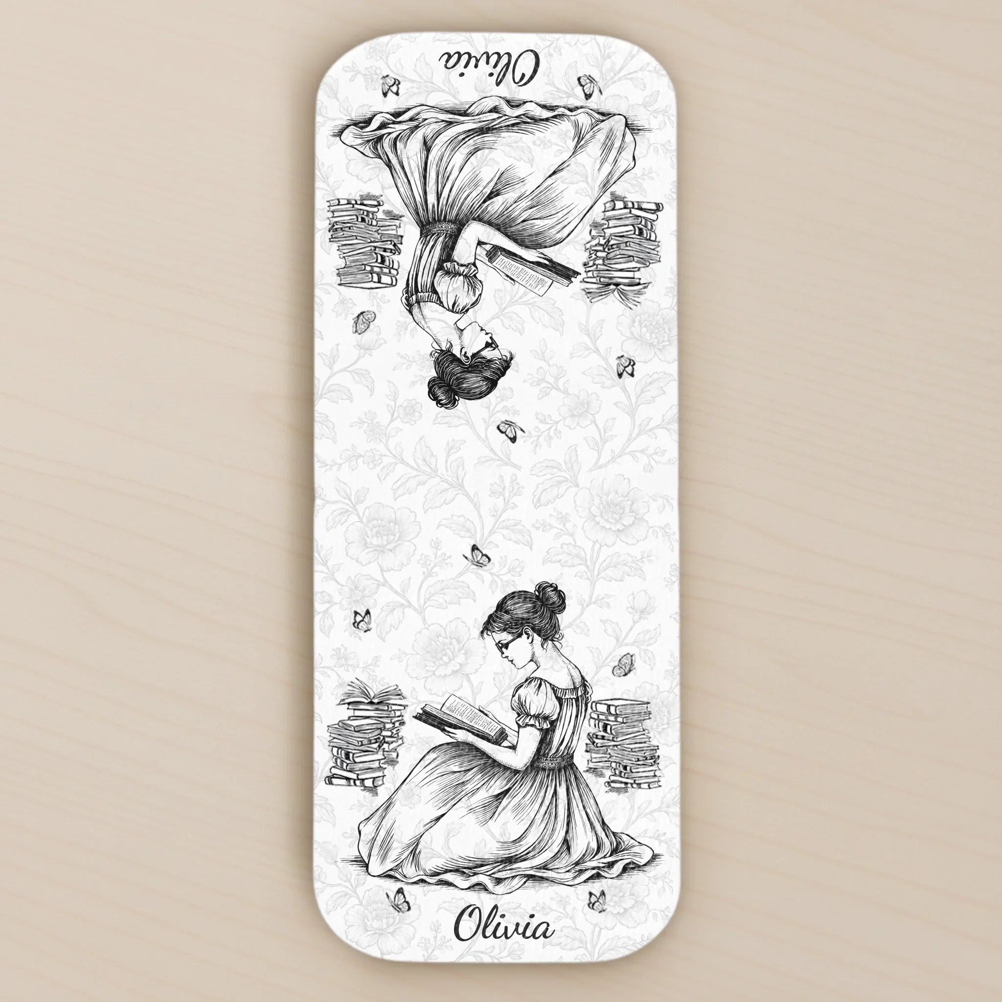 Custom Leather Magnetic Bookmark - Personalized  Bookish Gifts For Book Lovers, Bookworms, Readers - Dream In Pages - Robaser