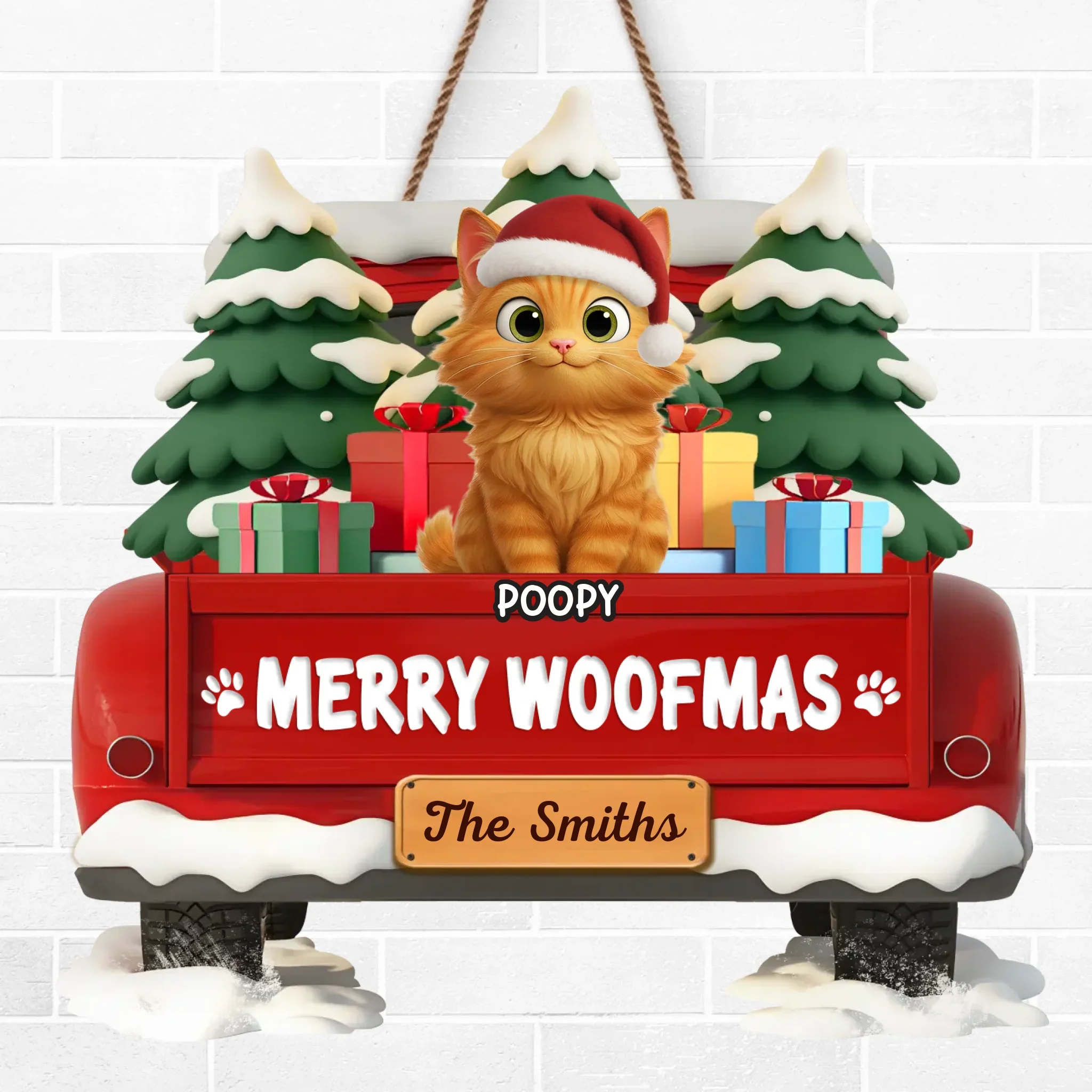 Custom Wood Sign - Personalized Christmas Birthday Gifts For Dog Cat Lovers, Dog Dad And Mom, Cat Owners - Home Is Where Paws Are - Robaser