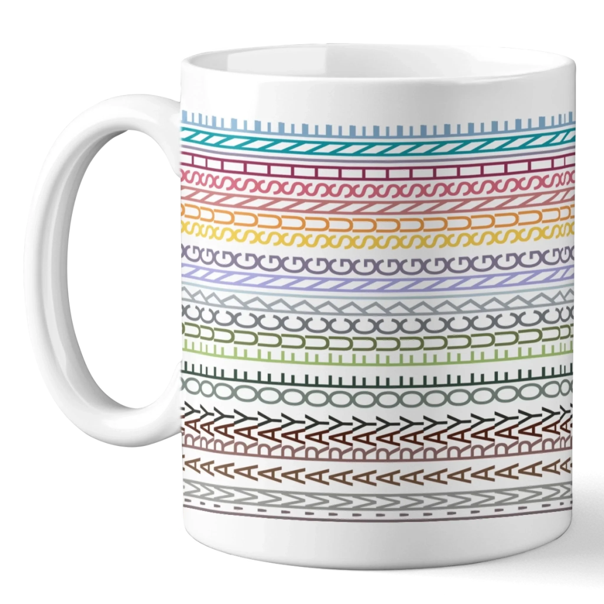 Lines Of Life - Friend Hidden Message Mug - Gift For Best Friends, Sisters, Family Members, Coworkers - Robaser