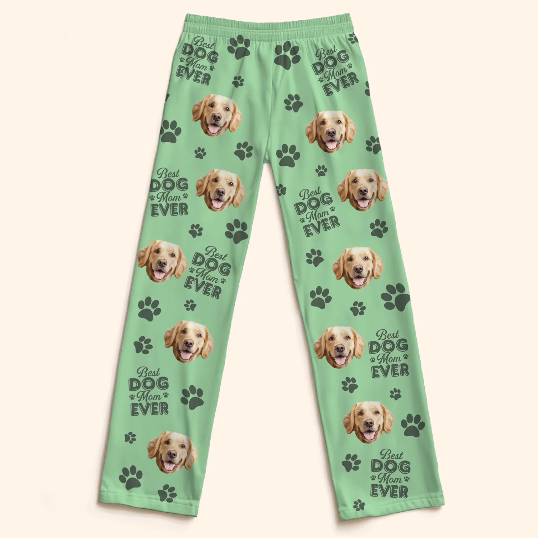 Custom Photo Pajama Pants - Personalized  Christmas Birthday Gifts For Dog Cat Lovers, Dog Dad And Mom, Cat Owners - Dog Cuddles Are Therapy - Robaser