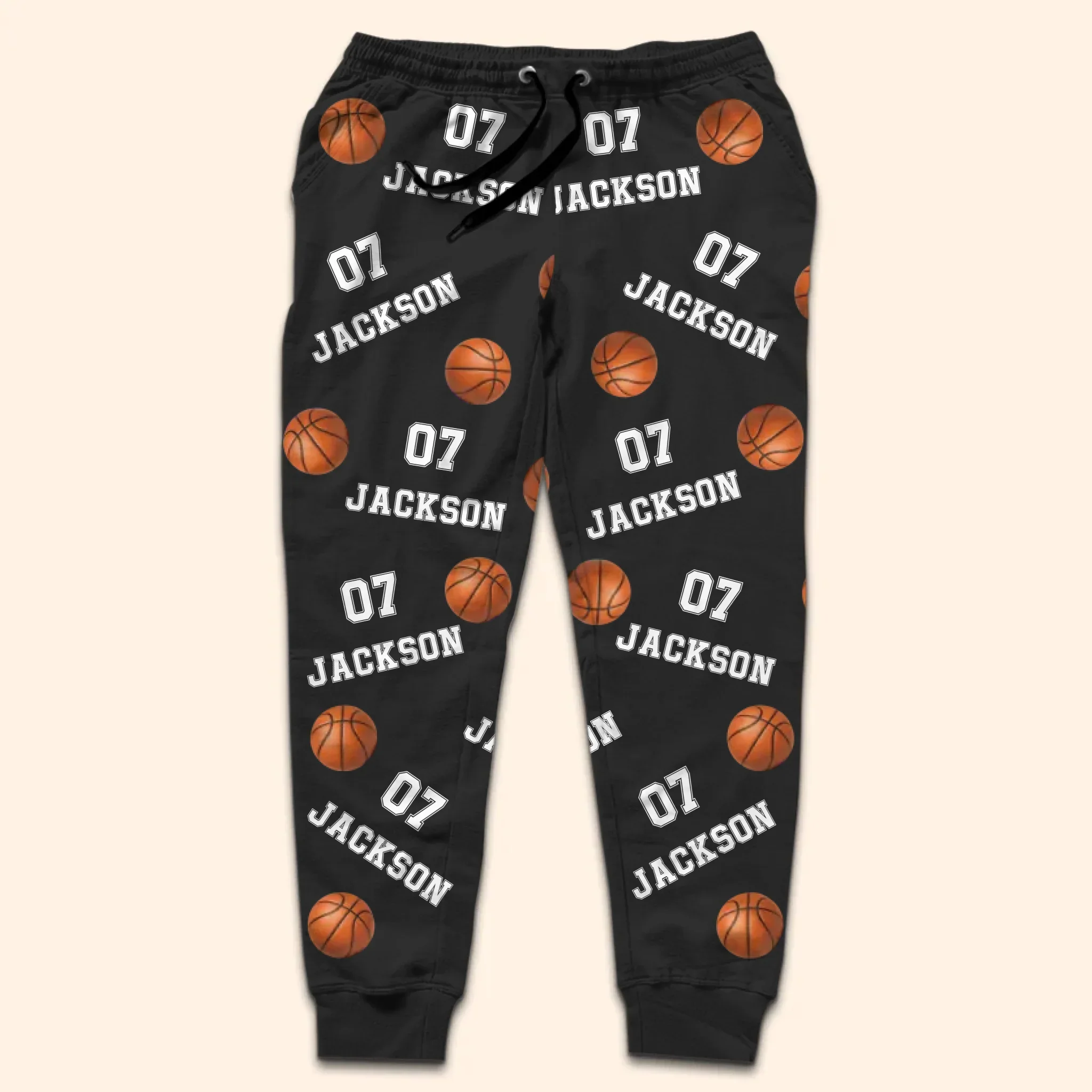 Custom Unisex Sweatpants - Personalized Christmas Birthday Basketball Gifts For Basketball Lovers, Sports Fans, Sports Lovers - Strong Mind Strong Game - Robaser