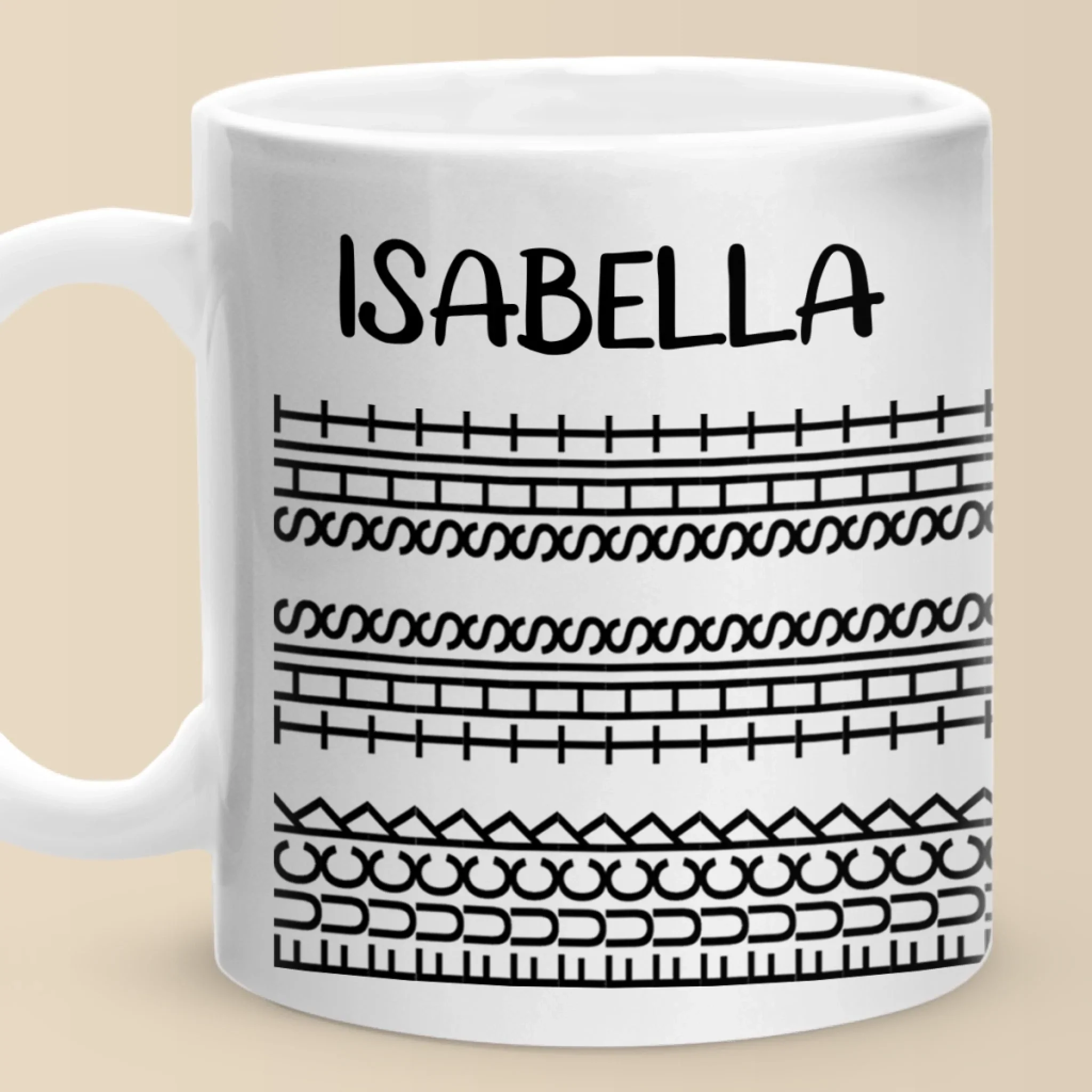 Go Crazy With Me - Friend Personalized Custom Hidden Message Mug - Gift For Best Friends, Sisters, Family Members, Coworkers - Robaser