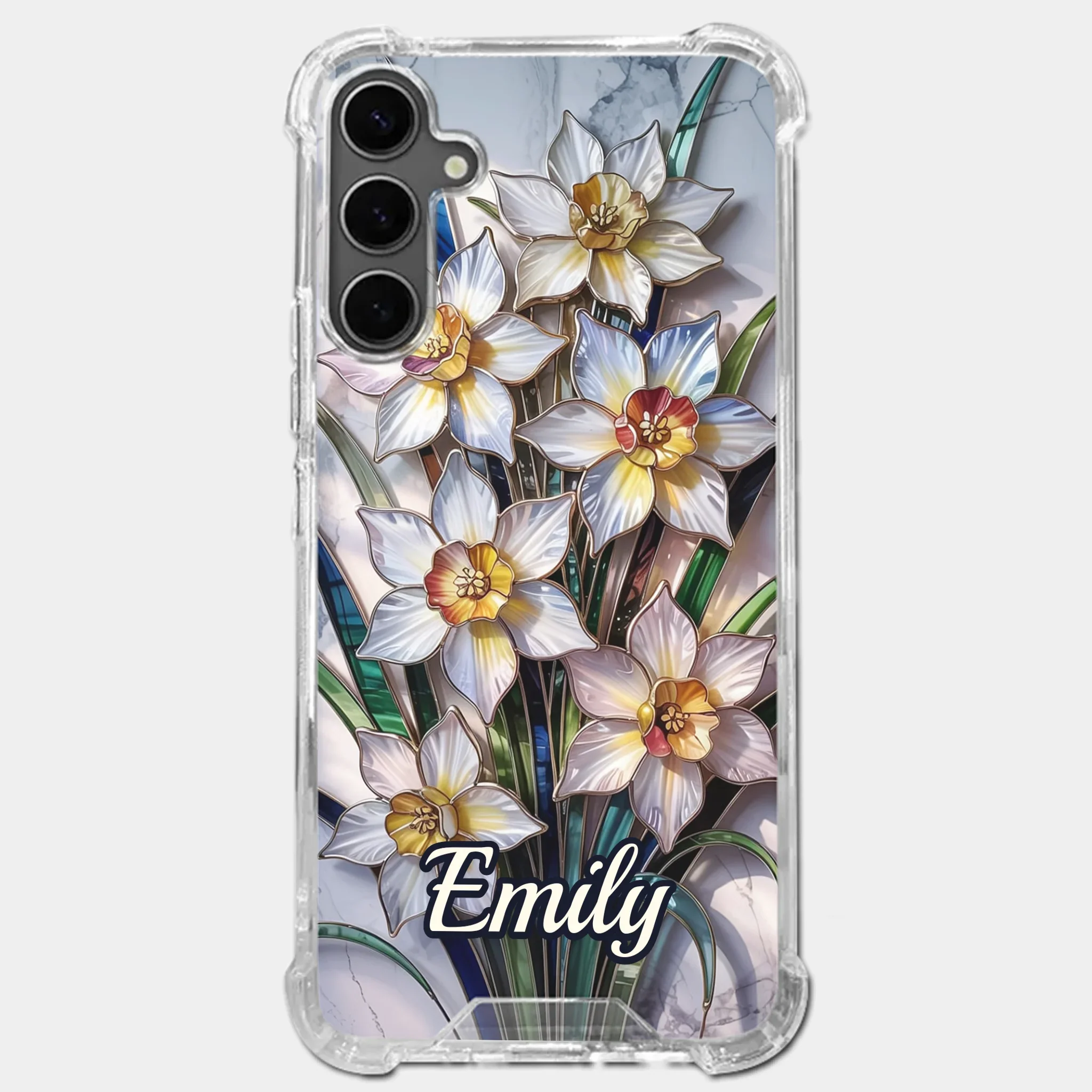 Custom Clear Phone Case - Personalized Best Friend Birthday Gifts For Best Friends, BFF, Sisters, Family, Yourself - Beauty In Every Petal - Robaser