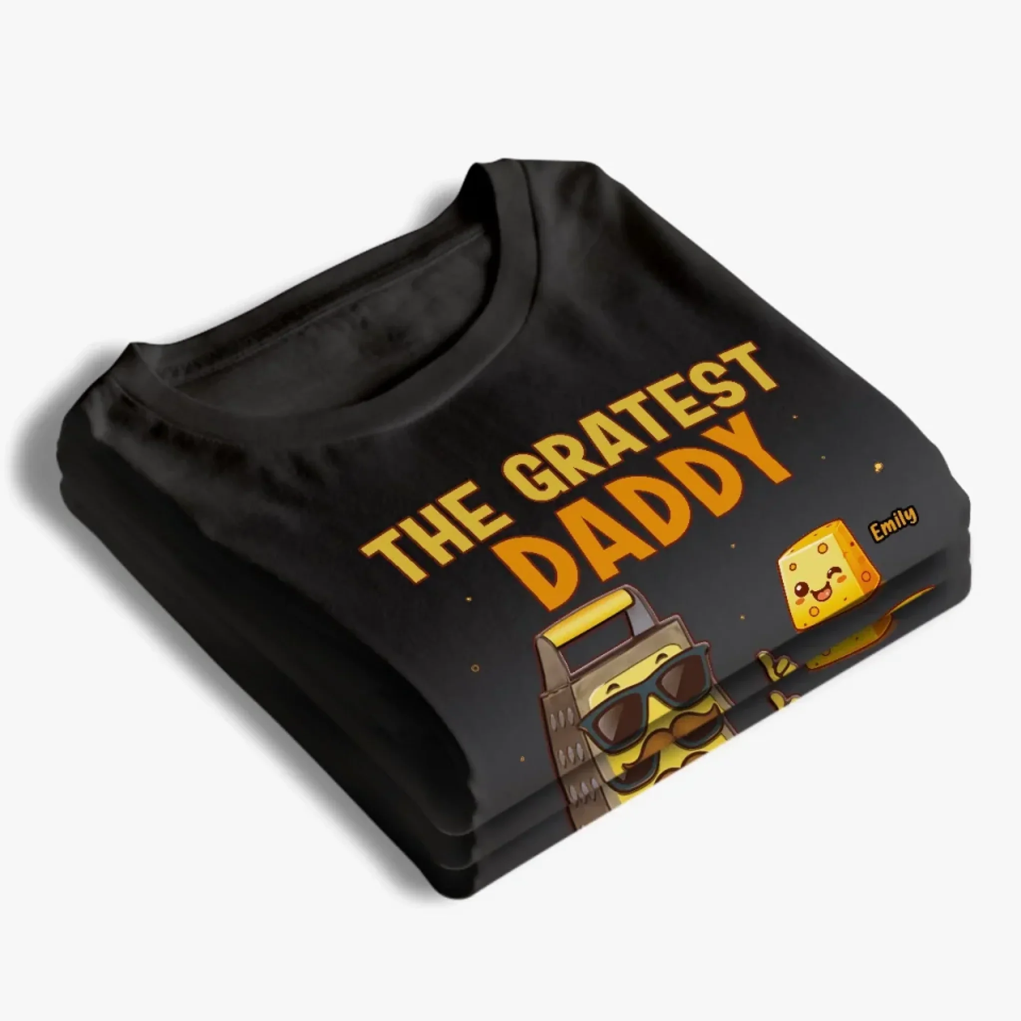 The Gratest Daddy - Family Personalized Custom Unisex T-shirt, Premium T-shirt, Hoodie - Father's Day, Gift For Dad, Grandpa - Robaser