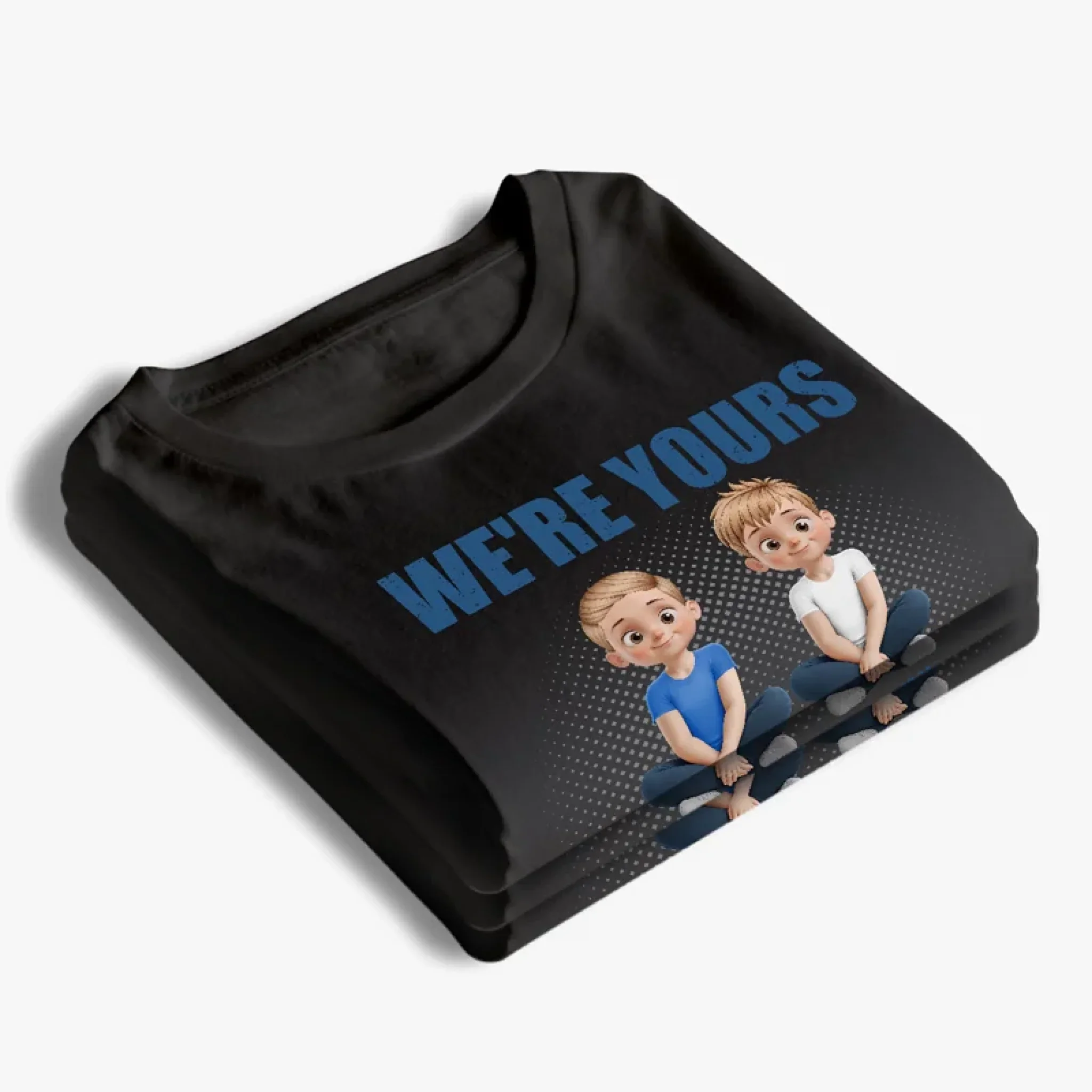 We Came With No Receipt - Family Personalized Custom Unisex T-shirt, Premium T-shirt, Hoodie - Mother's Day, Gift For Mom, Grandma - Robaser