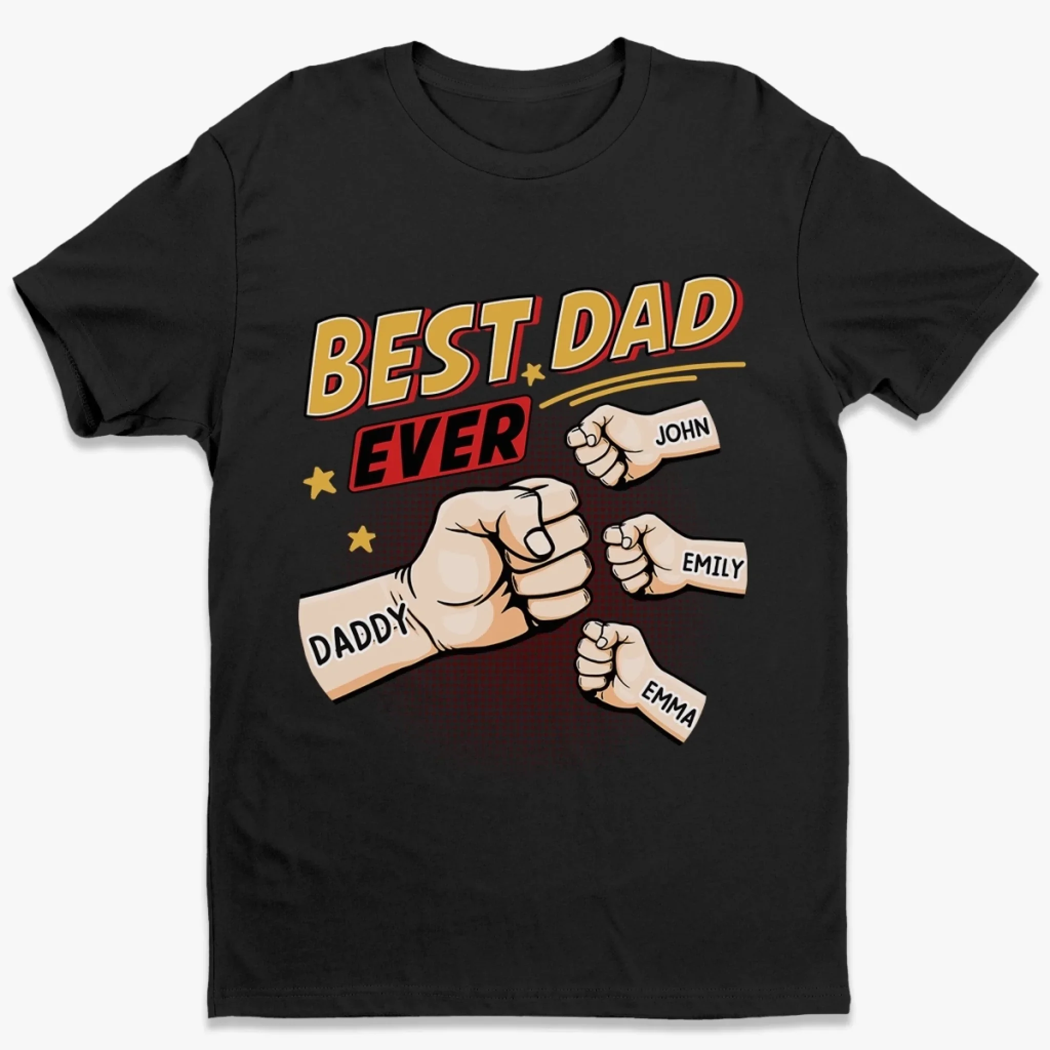 To Who We Love The Most - Family Personalized Custom Unisex T-shirt, Premium T-shirt, Hoodie - Father's Day, Gift For Dad, Grandpa - Robaser