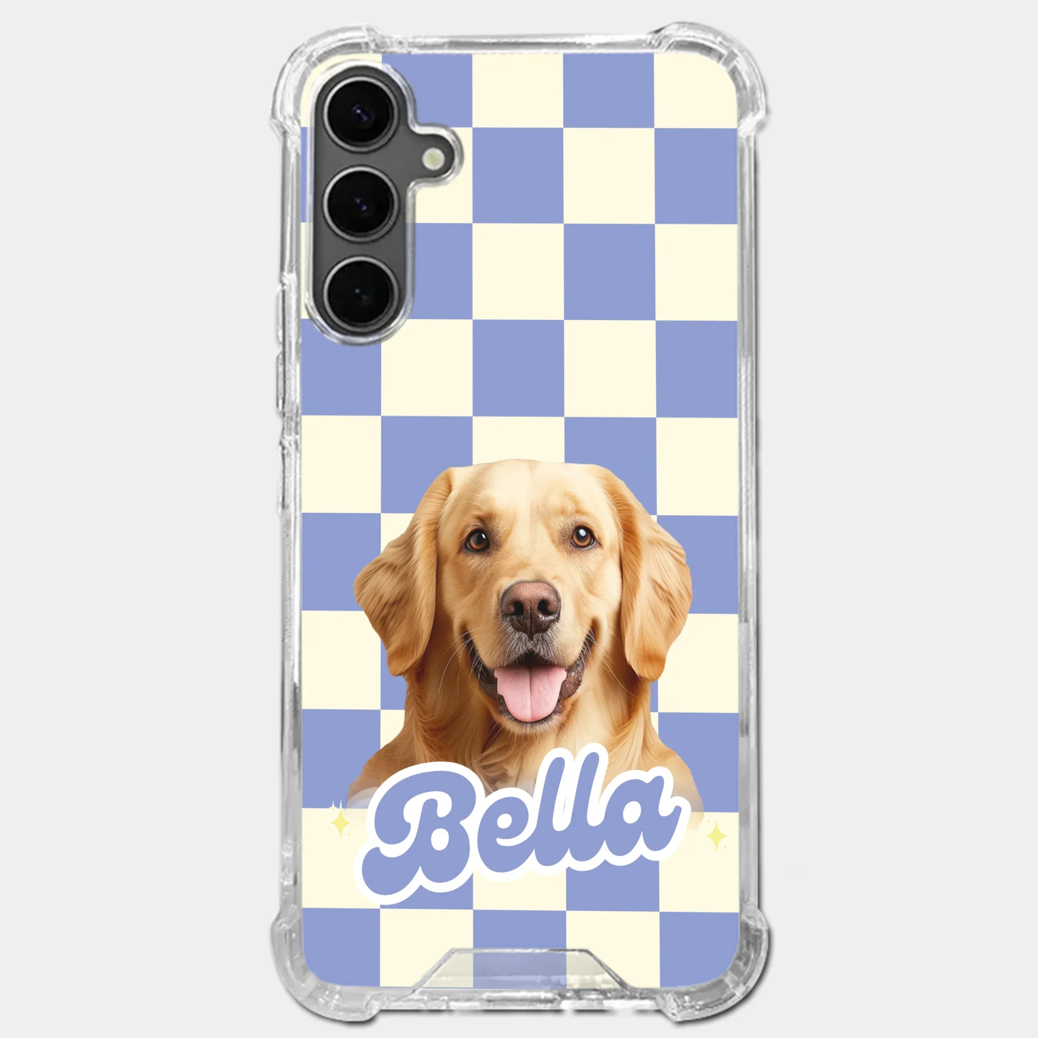 Custom Photo Clear Phone Case - Personalized  Birthday Gifts For Dog Cat Lovers, Dog Dad And Mom, Cat Owners - Puppy Love On Repeat - Robaser