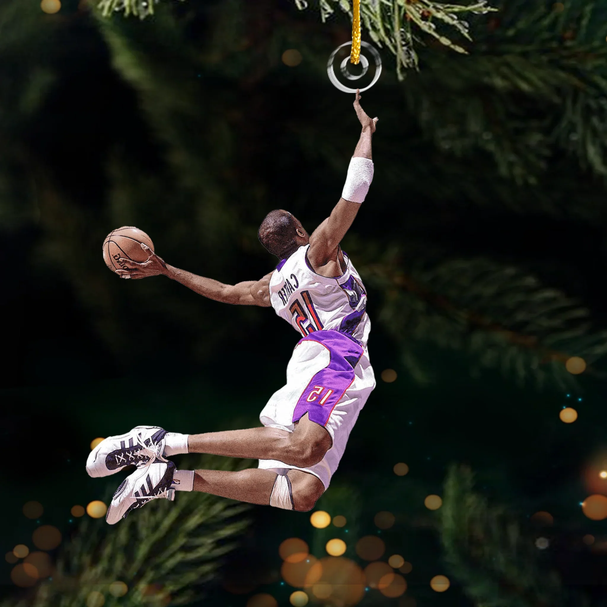 Custom Photo Acrylic Ornament - Personalized Christmas Birthday Gifts For Besties, Sisters, BFF, Family, Yourself - Every Game Fuels My Joy - Robaser