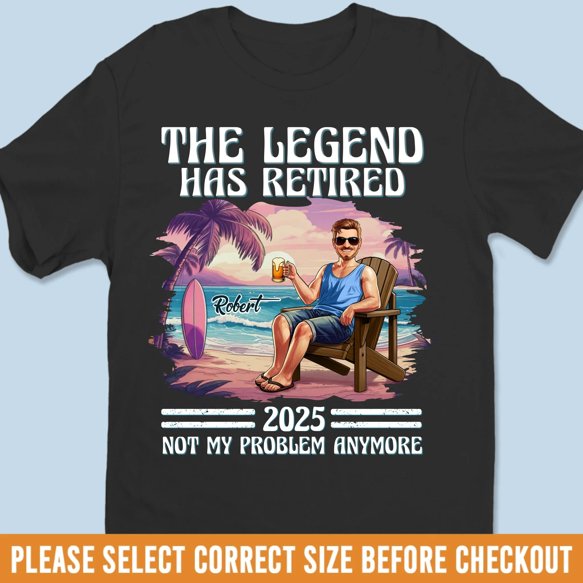 Custom Unisex T-shirt, Premium T-shirt, Hoodie - Personalized Retirement Gifts For Women, Men - Retired, Not Expired - Robaser