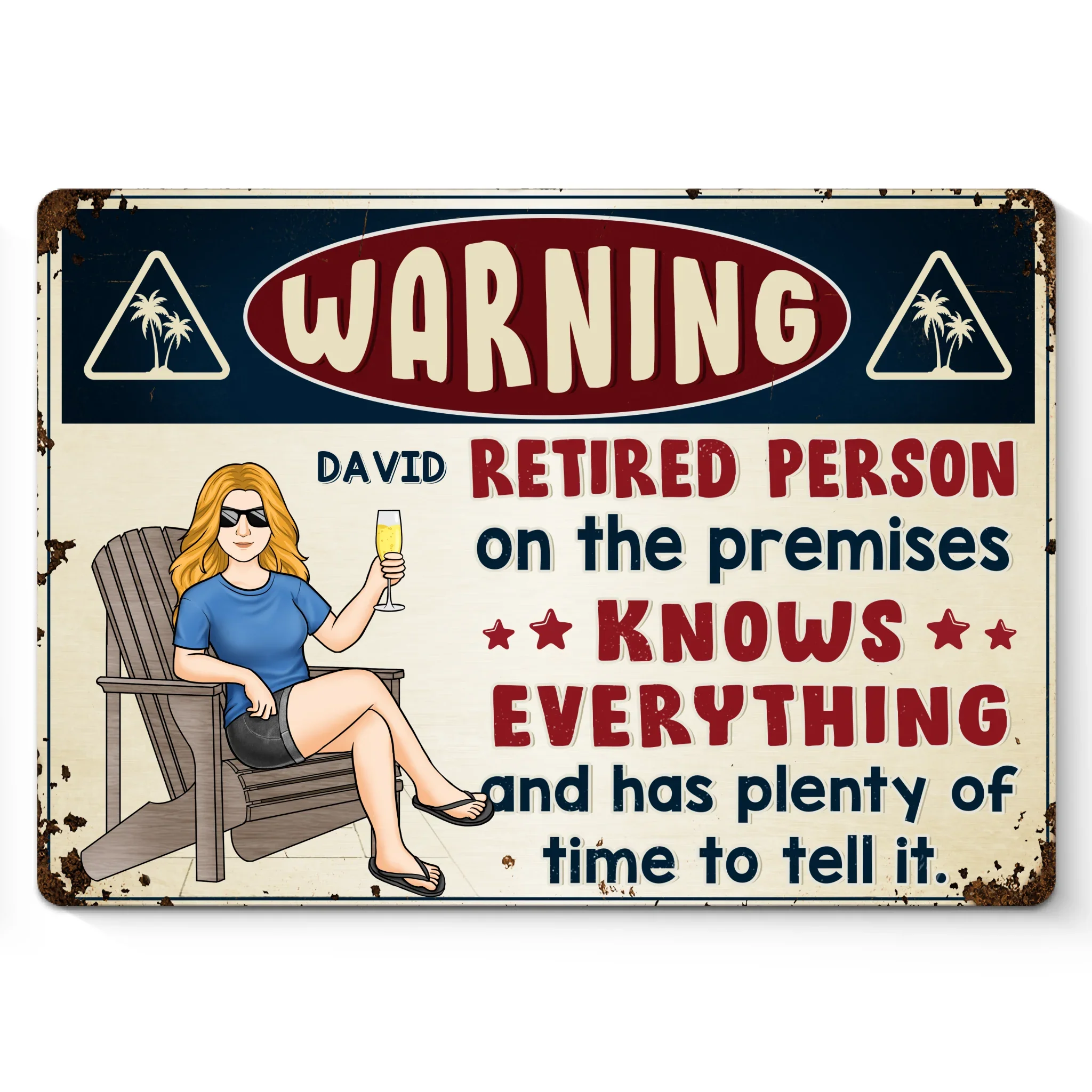 No Work, Just Lectures - Coworker Personalized Custom Home Decor Metal Sign - House Warming Gift,  Appreciation, Retirement Gift For Coworkers, Work Friends, Colleagues - Robaser