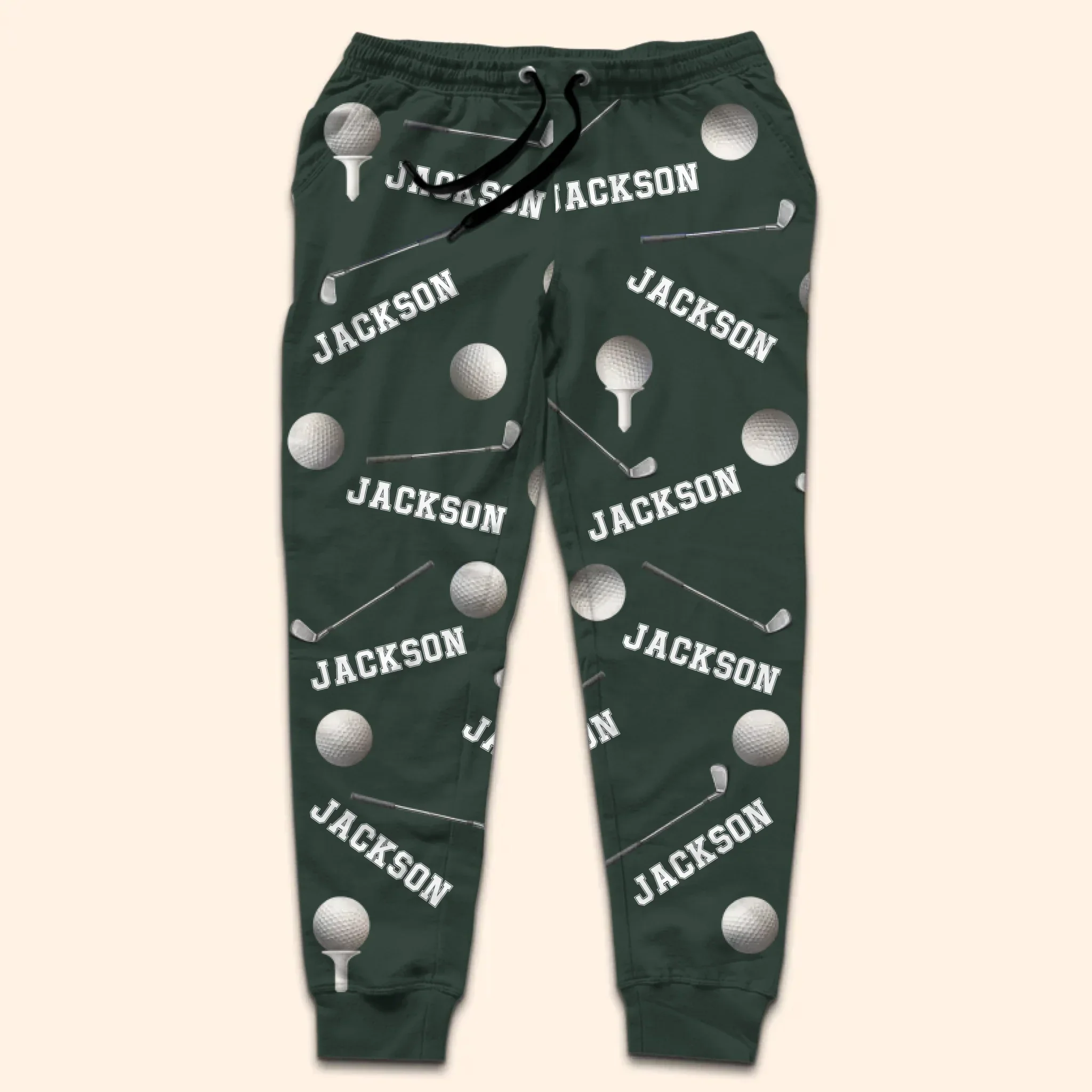 Custom Unisex Sweatpants - Personalized Christmas Birthday Golf Gifts For Men, Women - Game On Always - Robaser