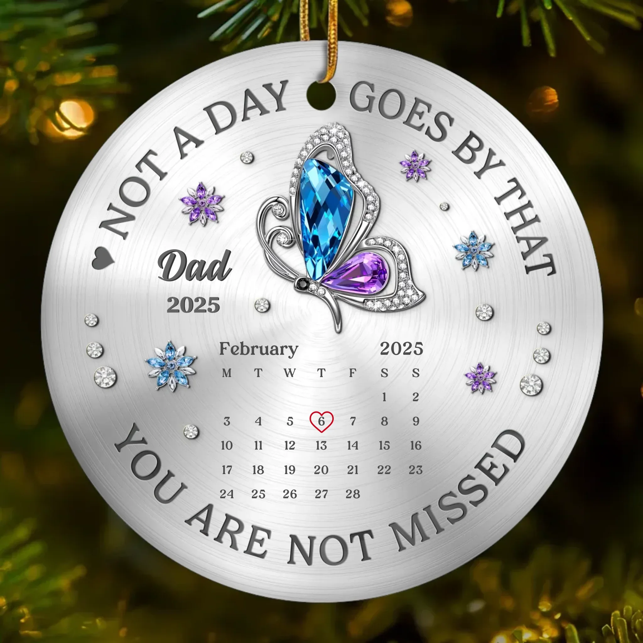 Custom Cardinal Ceramic Ornament - Personalized Christmas Memorial Sympathy Gifts For Loss Of Mom, Dad - A Life Remembered With Endless Love - Robaser